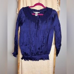 DIANE Von Furstenberg pleated top